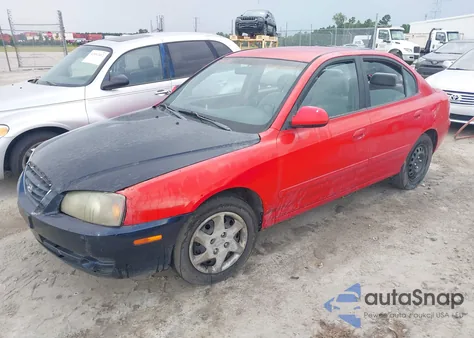 2005 Hyundai Elantra Gls/Gt from USA, damaged, VIN KMHDN46D95U021123